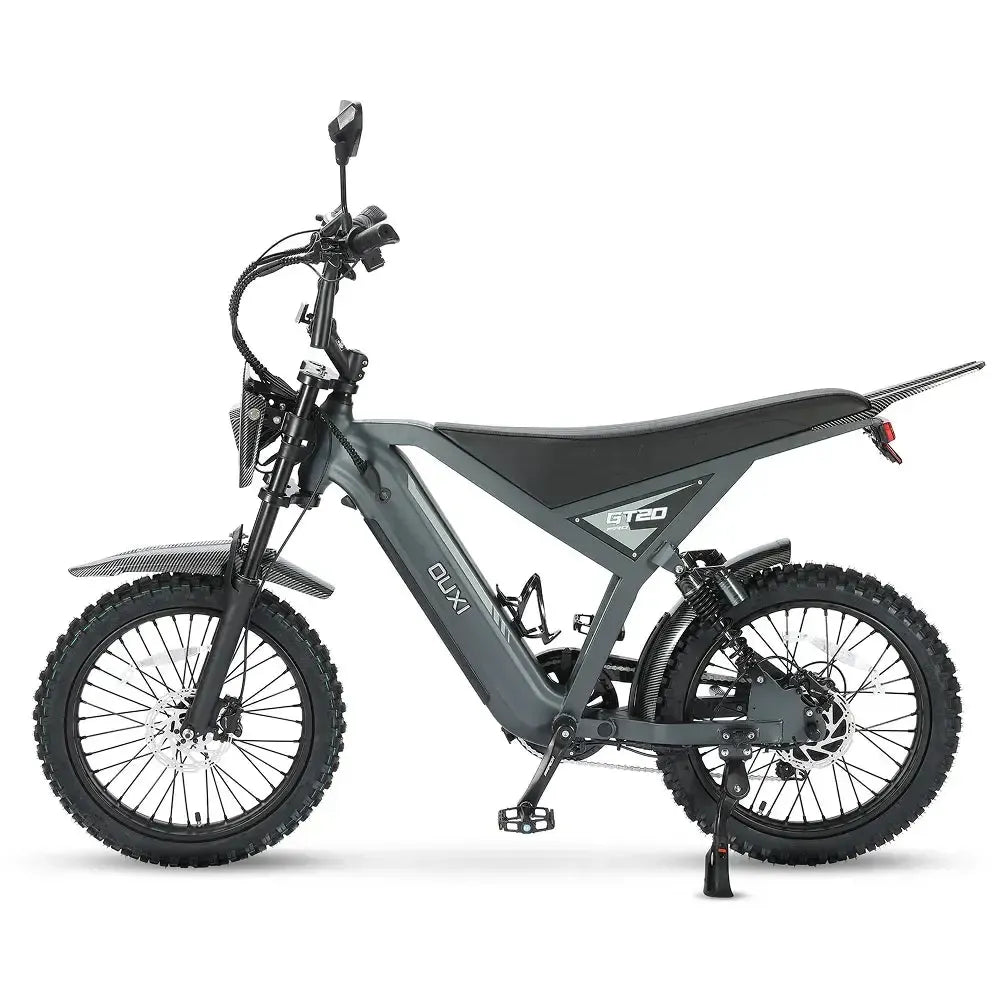 OUXI GT-20 Pro Donkergrijs skinny bike - foto 2