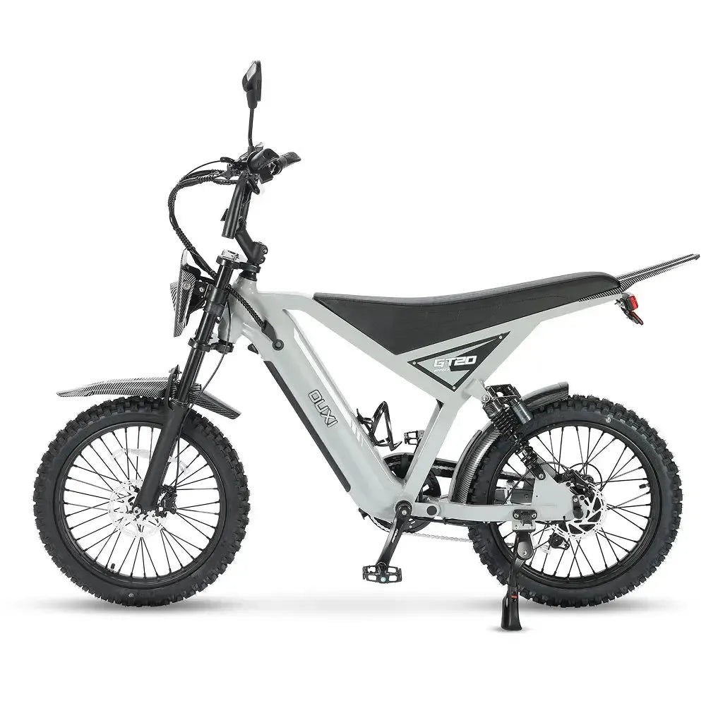 OUXI GT-20 Pro Lichtgrijs skinny bike - foto 2