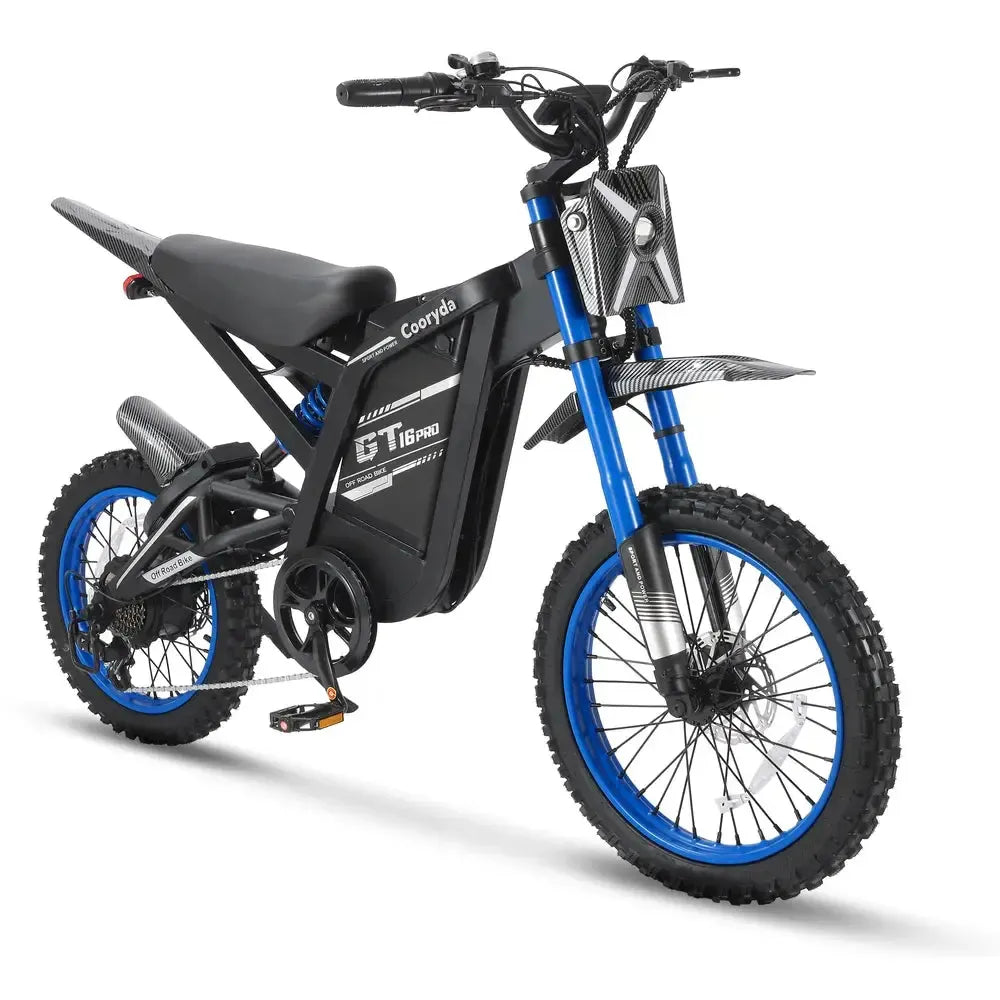 OUXI GT16 Pro Blauw skinny bike - foto 2