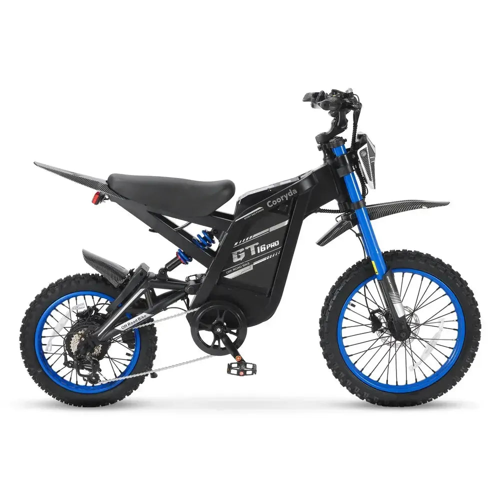 OUXI GT16 Pro Blauw skinny bike