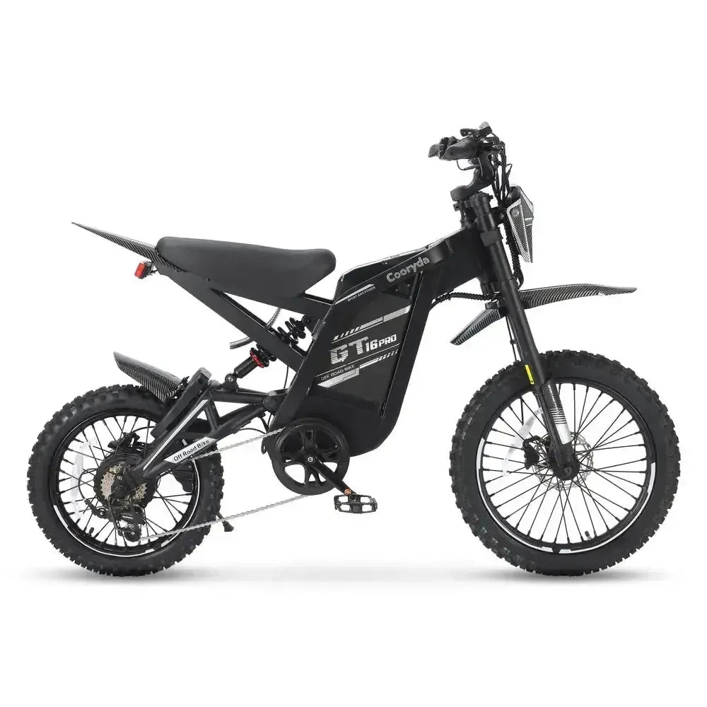 OUXI GT16 Zwart skinny bike