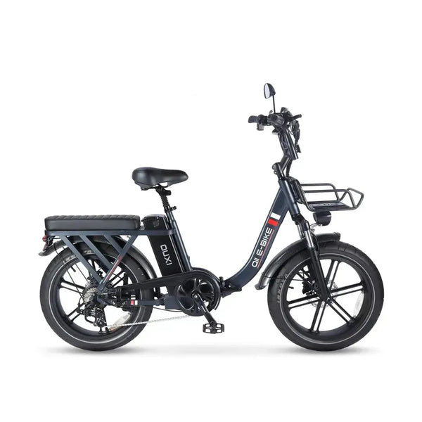 OUXI Q11 vouwfiets Donkergrijs elektrische vouwfiets