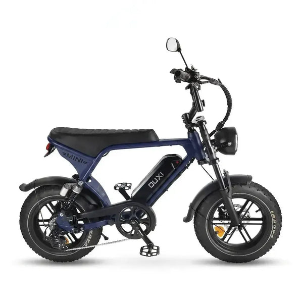 OUXI V8 Ultra Mini Donkerblauw fatbike