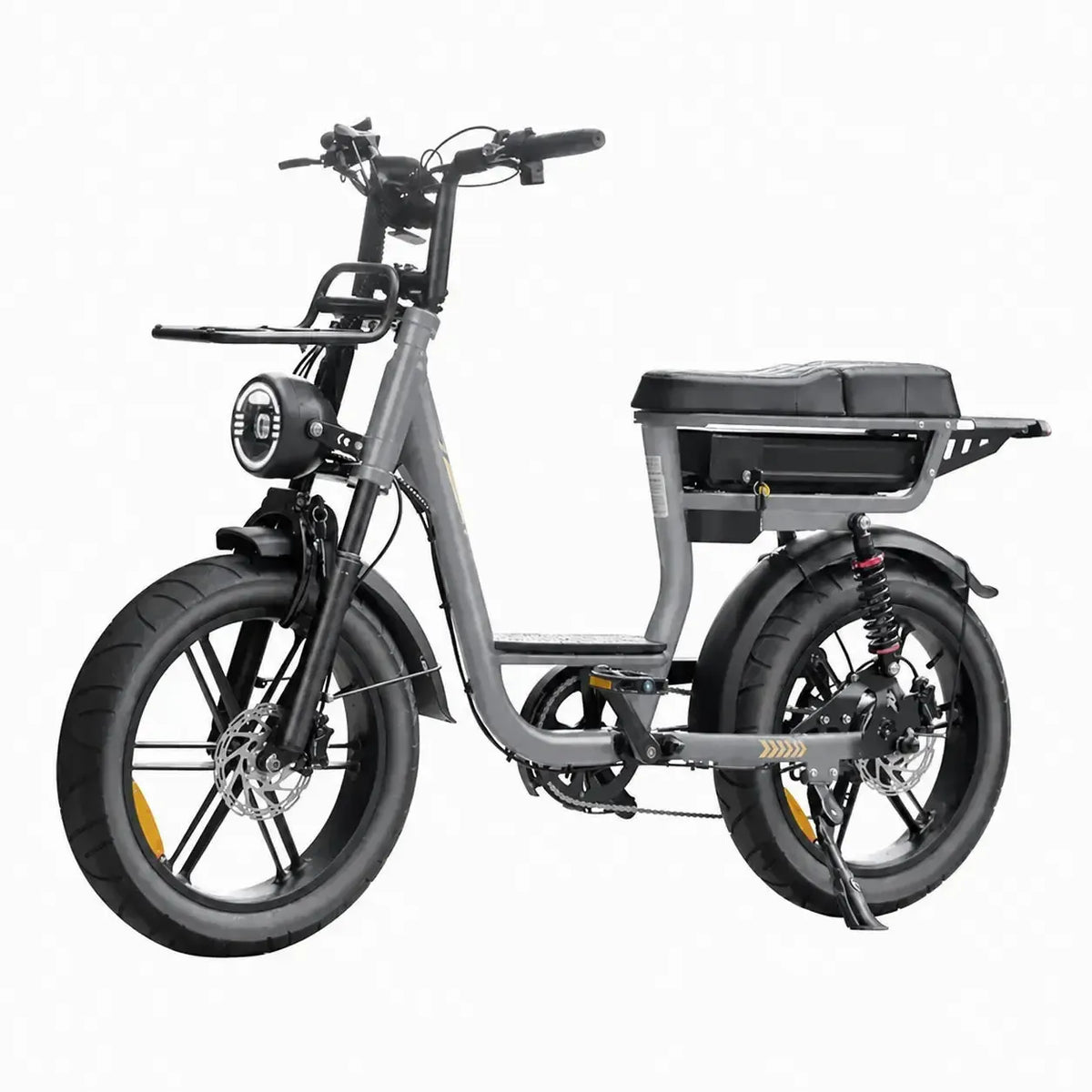 V20 Comfort Grijs fatbike - foto 2