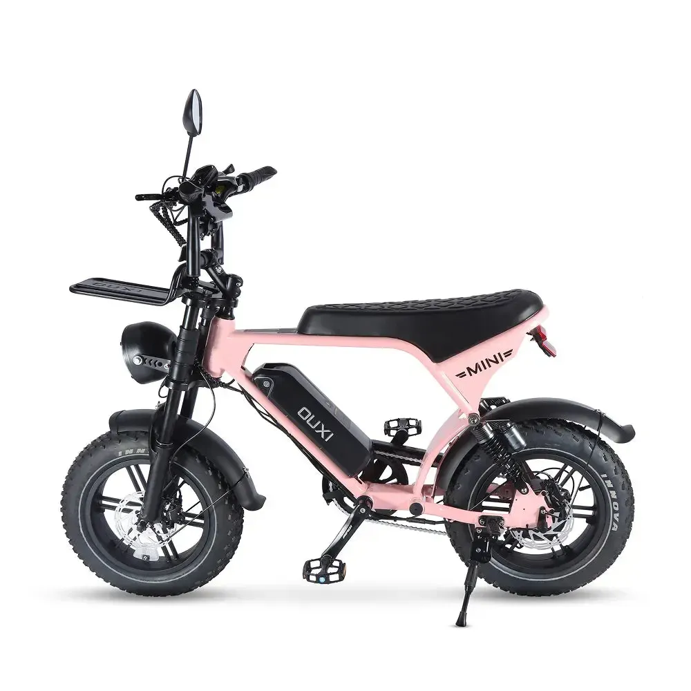 OUXI V8 Ultra Mini Roze fatbike - foto 2
