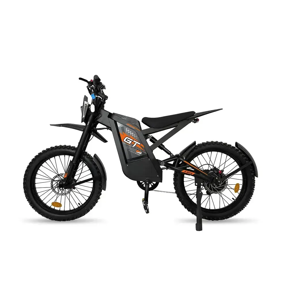 OUXI GT-2000 Oranje fatbike - zijkant