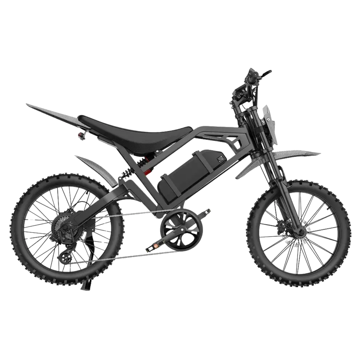 V20 Cross Zwart fatbike