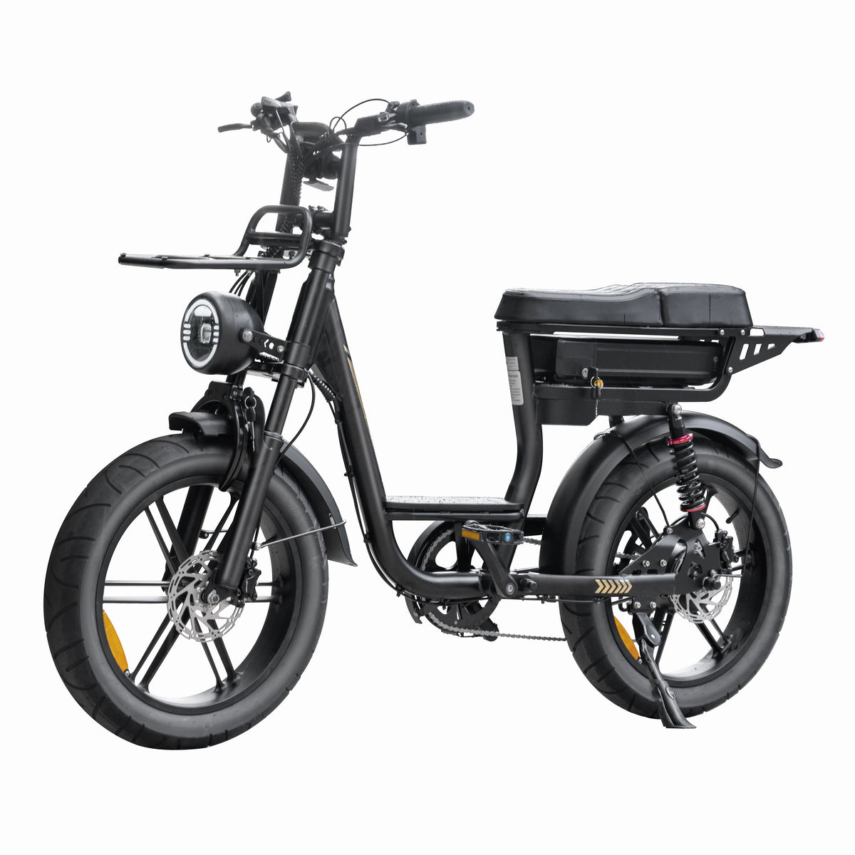 V20 Pro Comfort Zwart fatbike - foto 3