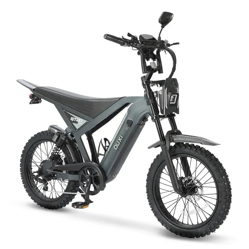 OUXI GT-20 Pro Donkergrijs skinny bike - foto 3