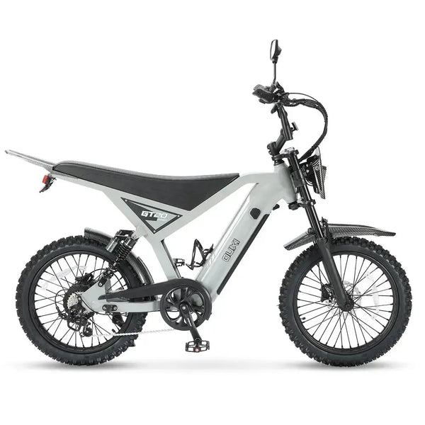 OUXI GT-20 Pro Lichtgrijs skinny bike