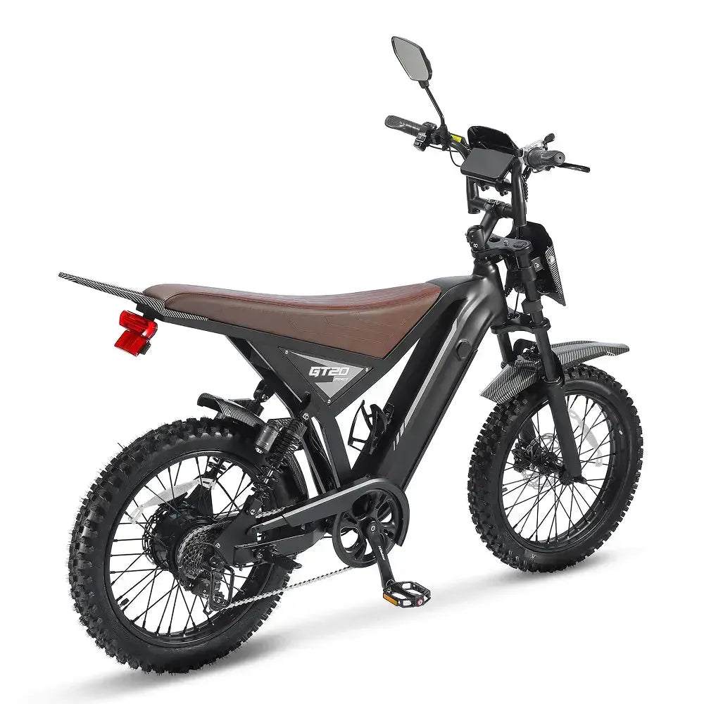 OUXI GT-20 Pro Zwart skinny bike - foto 2