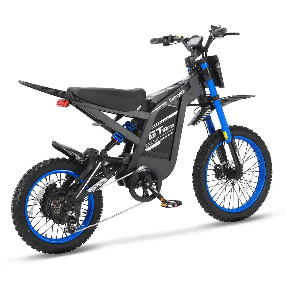 OUXI GT16 Pro Blauw skinny bike - foto 3