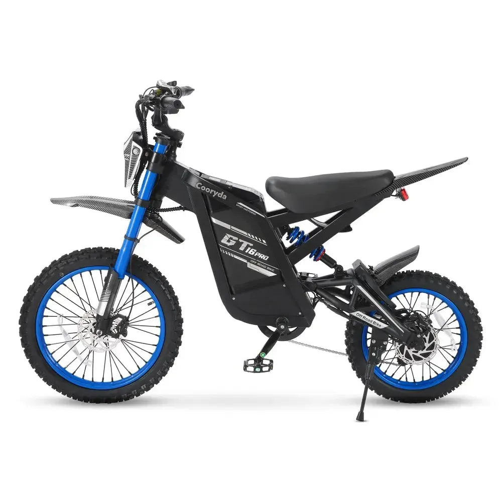 OUXI GT16 Pro Blauw skinny bike - foto 4