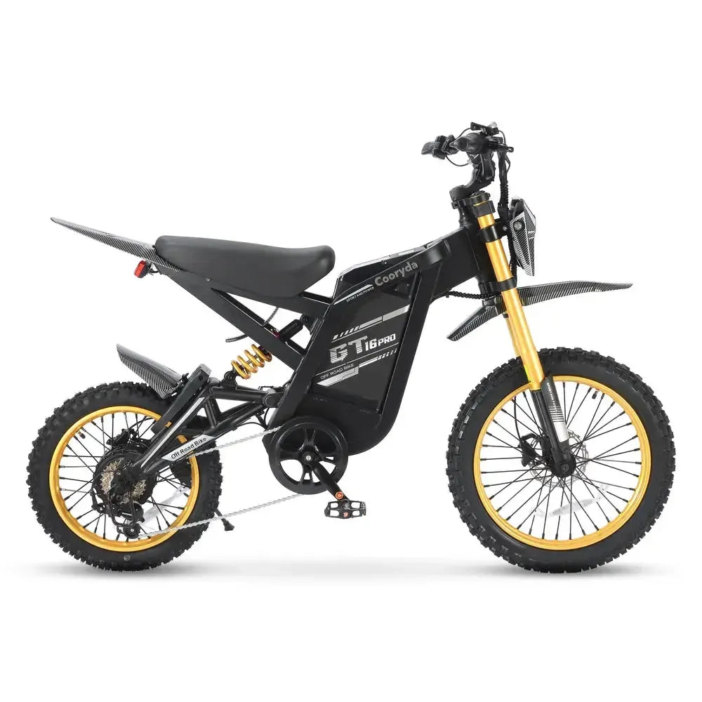 OUXI GT16 Pro Goud skinny bike