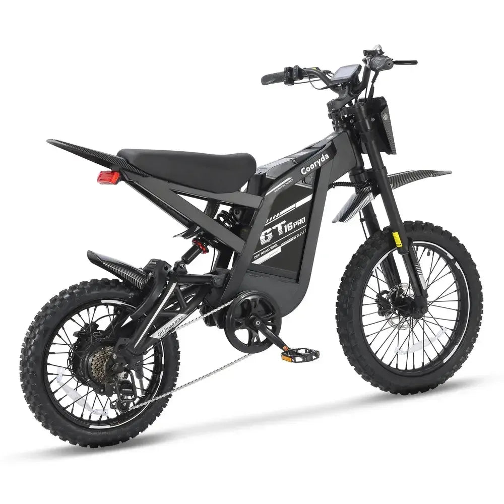 OUXI GT16 Pro Zwart skinny bike - foto 3