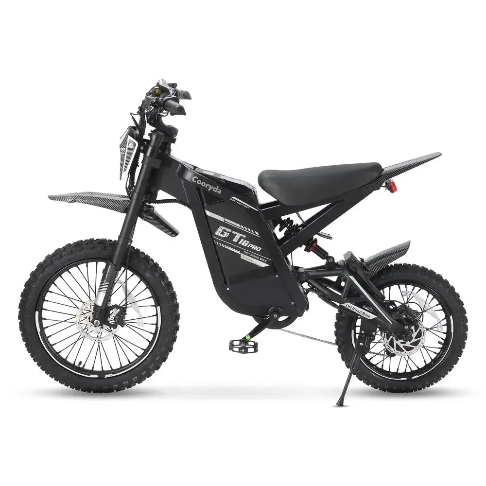 OUXI GT16 Pro Zwart skinny bike - foto 4