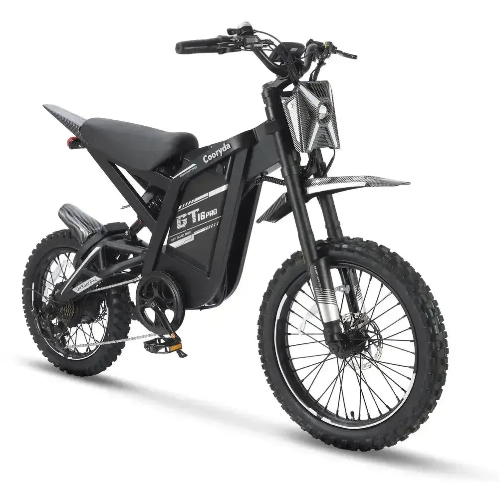OUXI GT16 Zwart skinny bike - foto 2