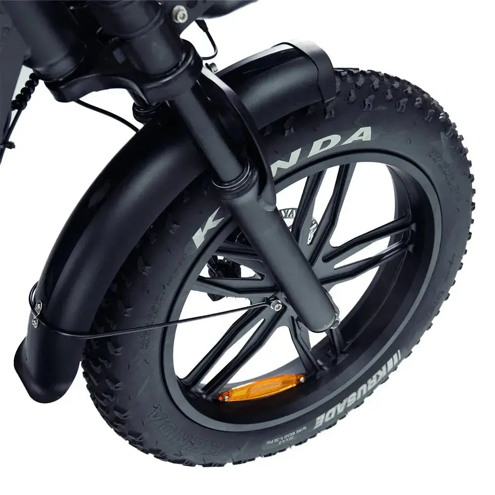 OUXI V8 Pro Max Zwart fatbike - foto 12