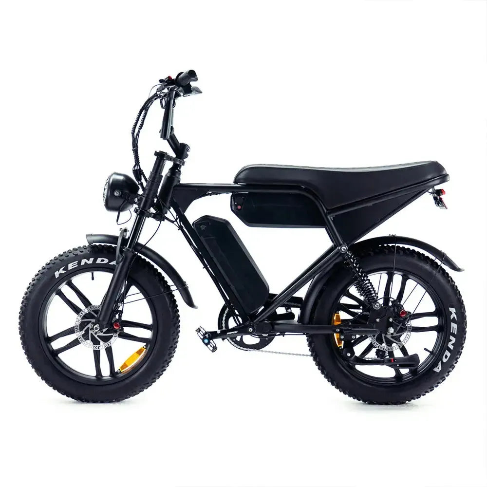 OUXI V8 Pro Max Zwart fatbike - foto 5