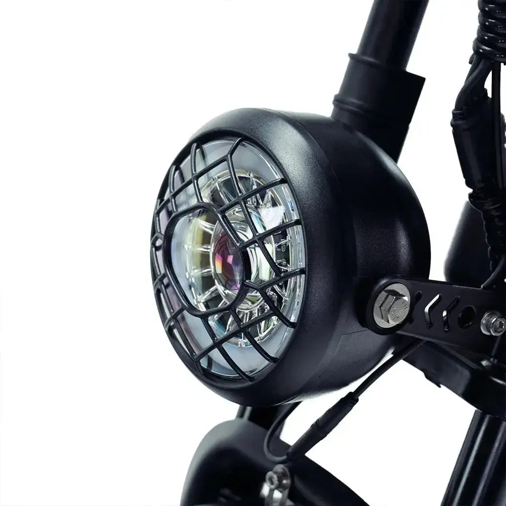 OUXI V8 Pro Max Zwart fatbike - foto 7