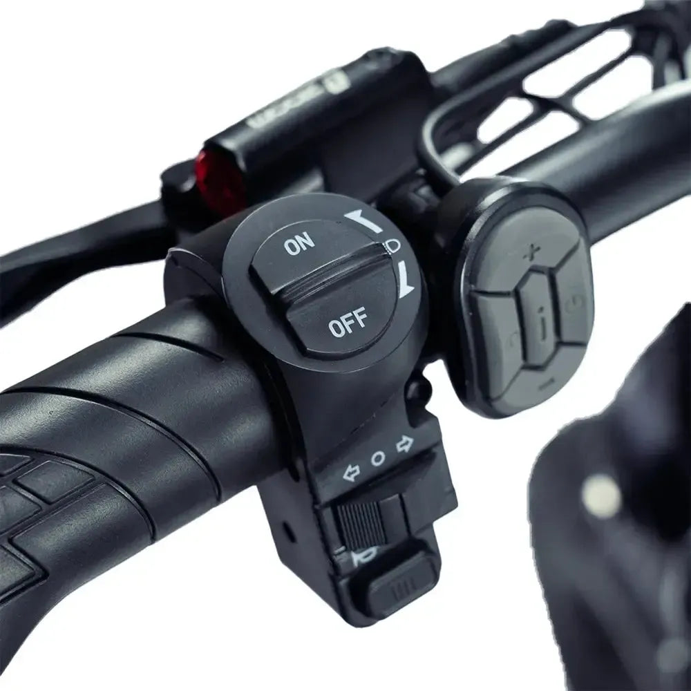 OUXI V8 Pro Max Zwart fatbike - foto 8