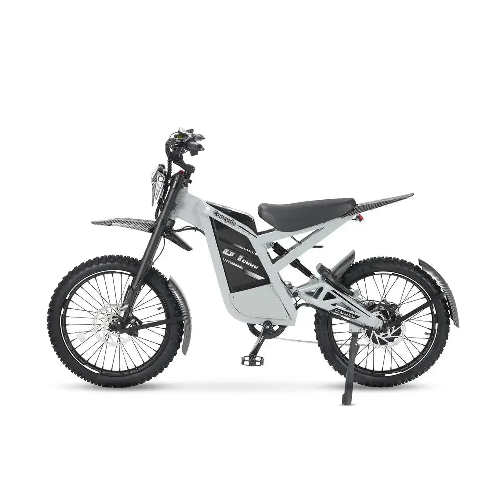 OUXI GT-2000 2.0 Special Edition Grijs fatbike met accessoires - foto 2