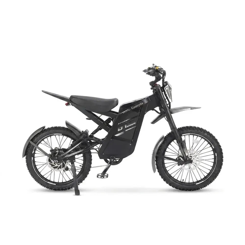 OUXI GT-2000 2.0 Special Edition Zwart fatbike met accessoires