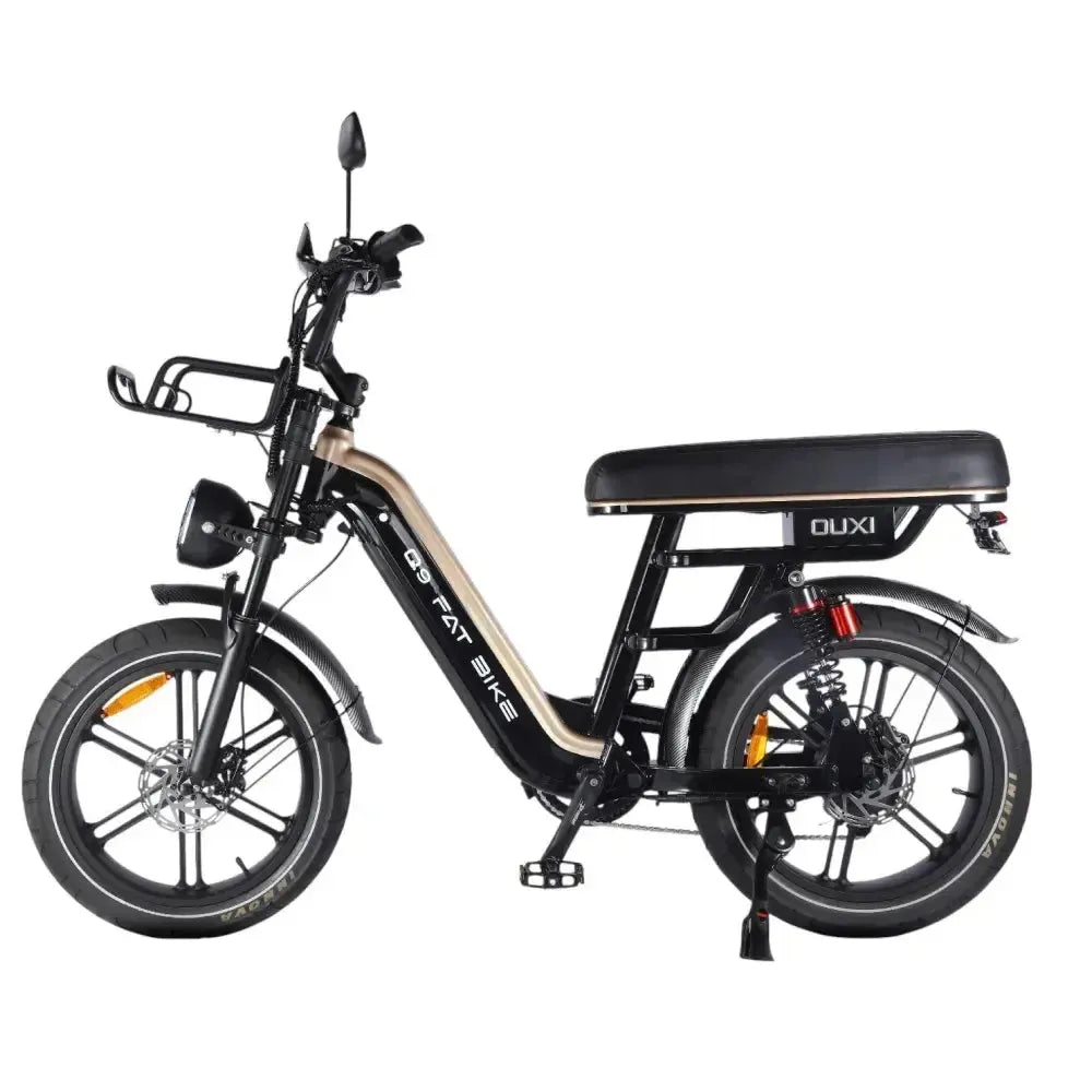 OUXI Q9 Zwart fatbike - foto 2