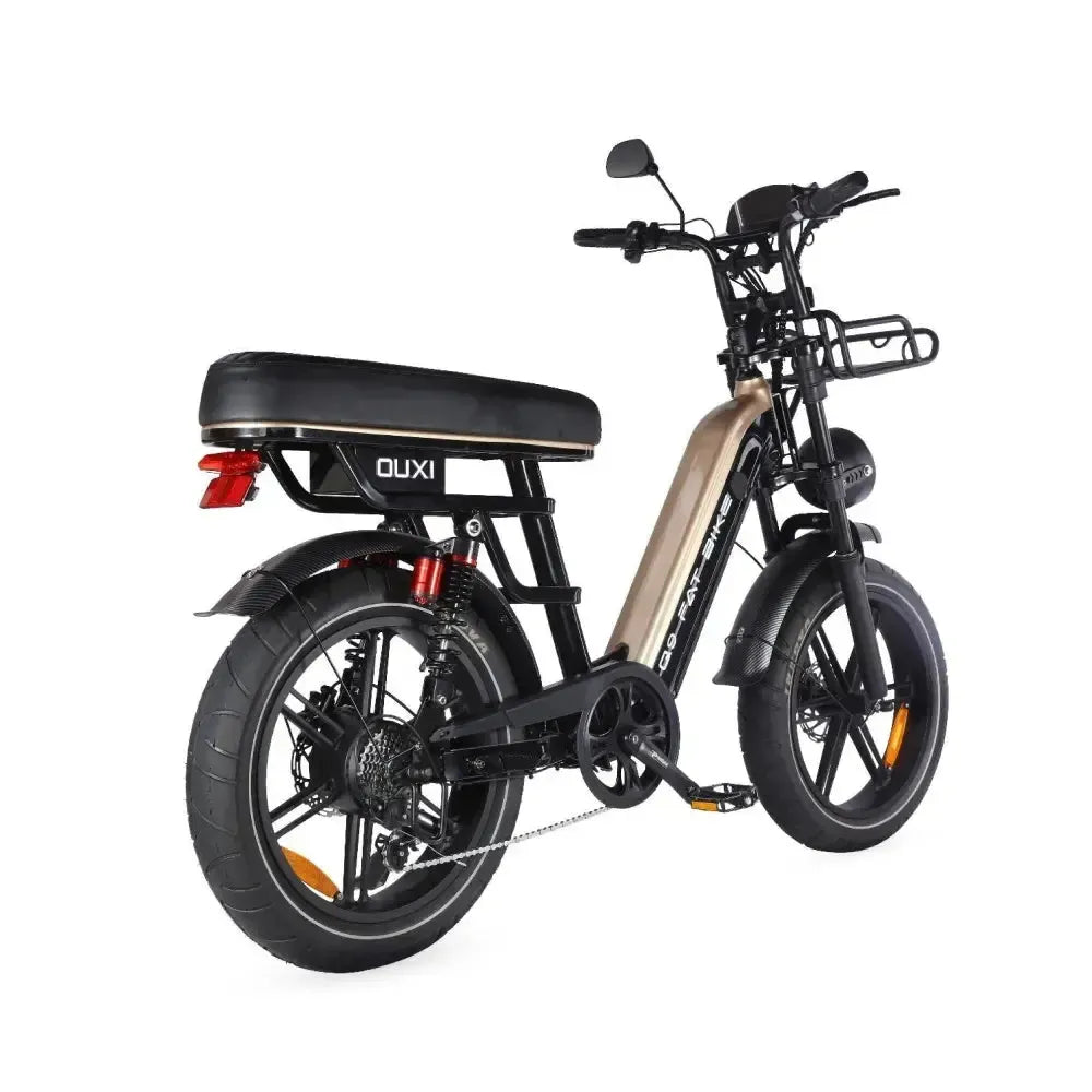 OUXI Q9 Zwart fatbike - foto 3