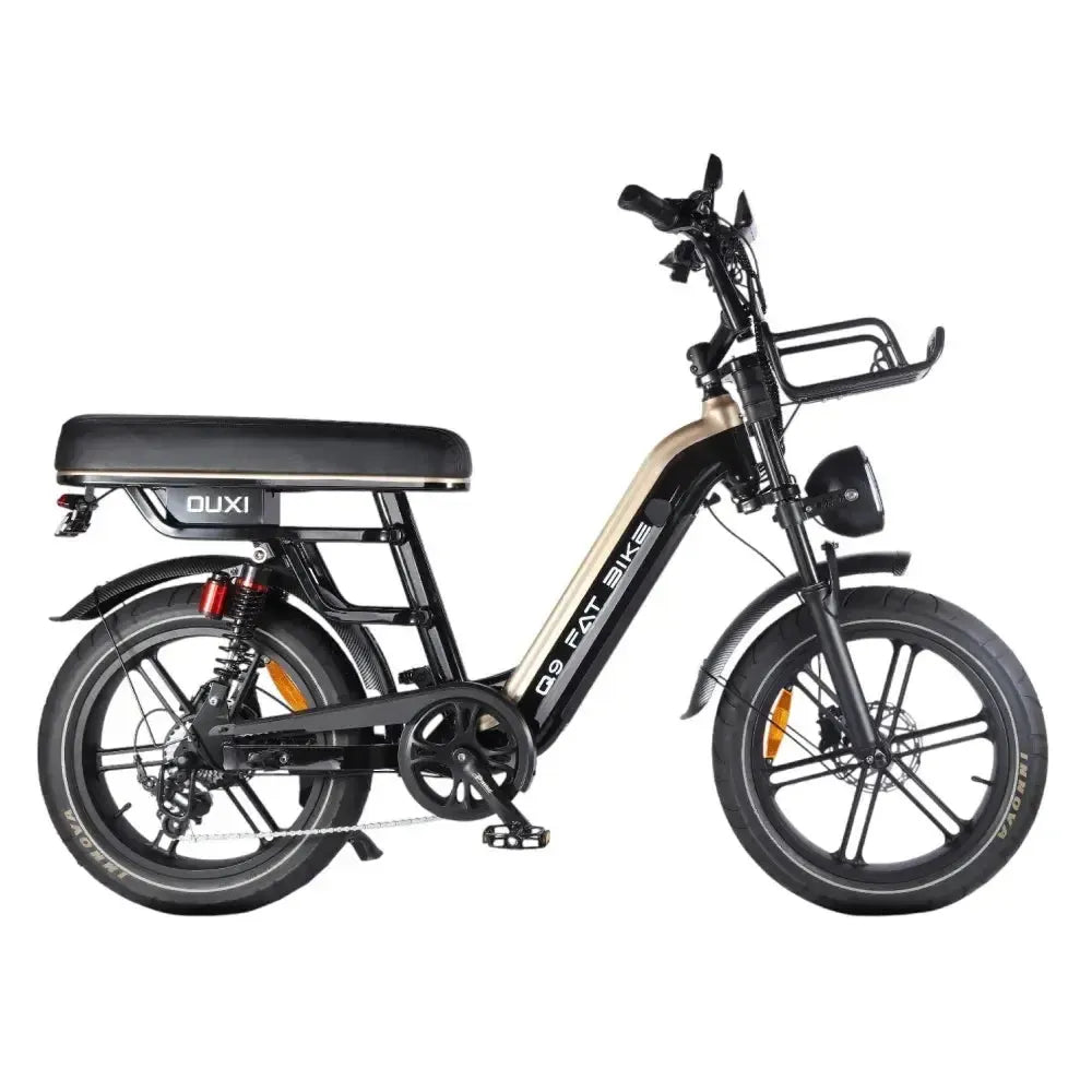 OUXI Q9 Zwart fatbike
