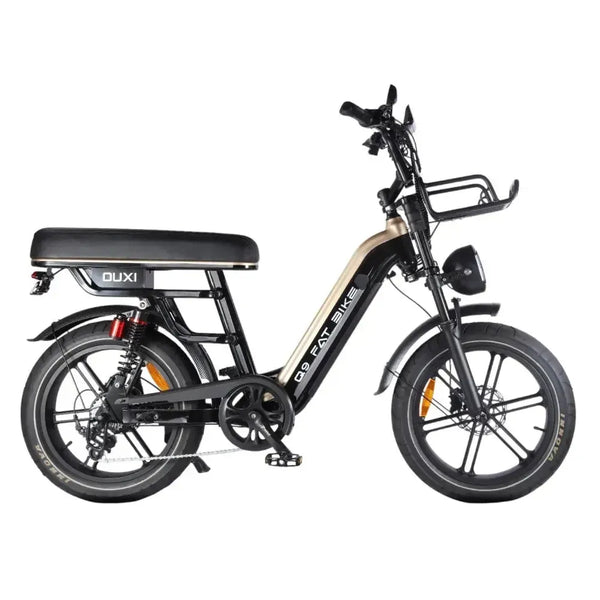 OUXI Q9 Zwart fatbike