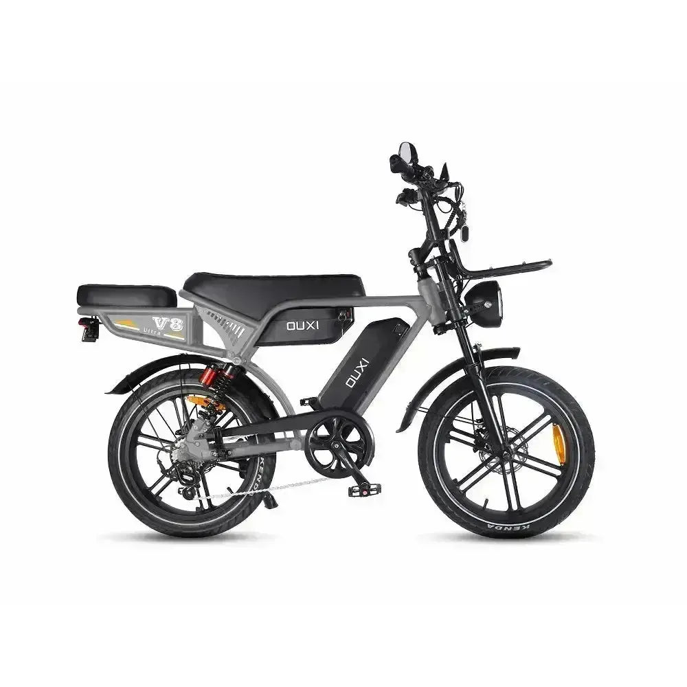OUXI V8 Ultra Max Donkergrijs fatbike