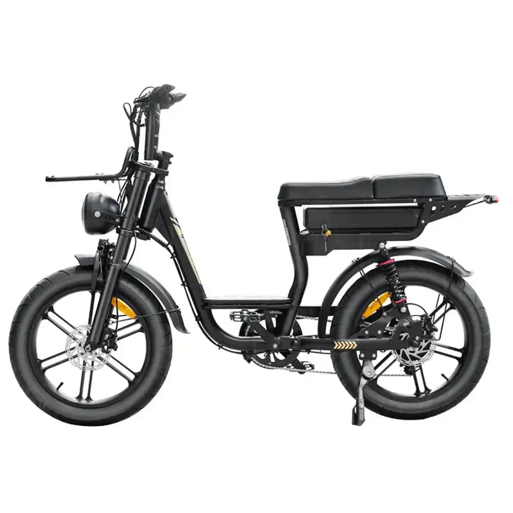 V20 Comfort Special Edition Zwart fatbike met accessoires - foto 3