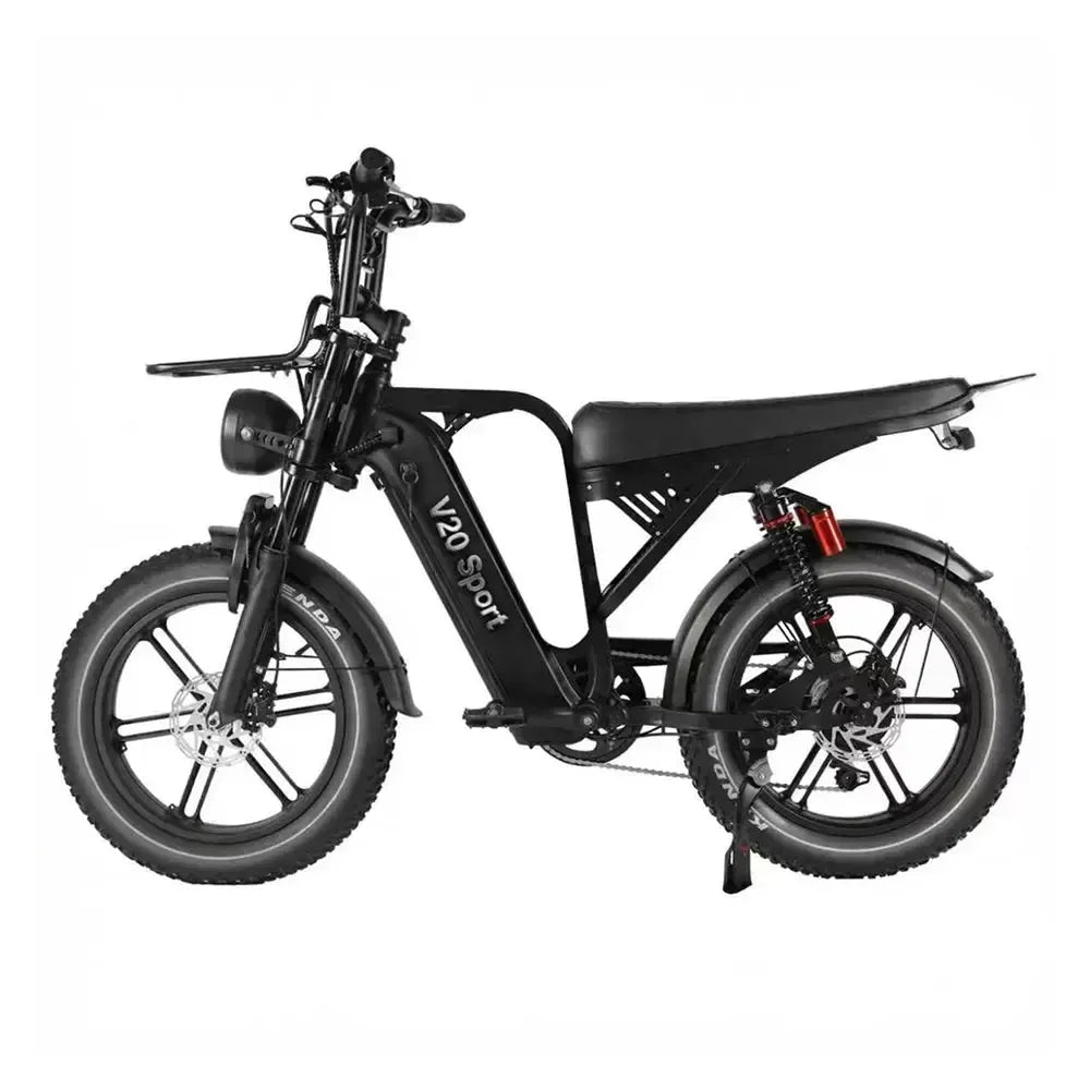 V20 Sport Zwart fatbike - foto 2