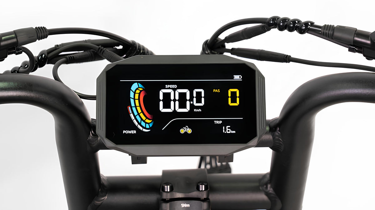 V20 Pro Mini Special Edition Zwart fatbike met accessoires - foto 5