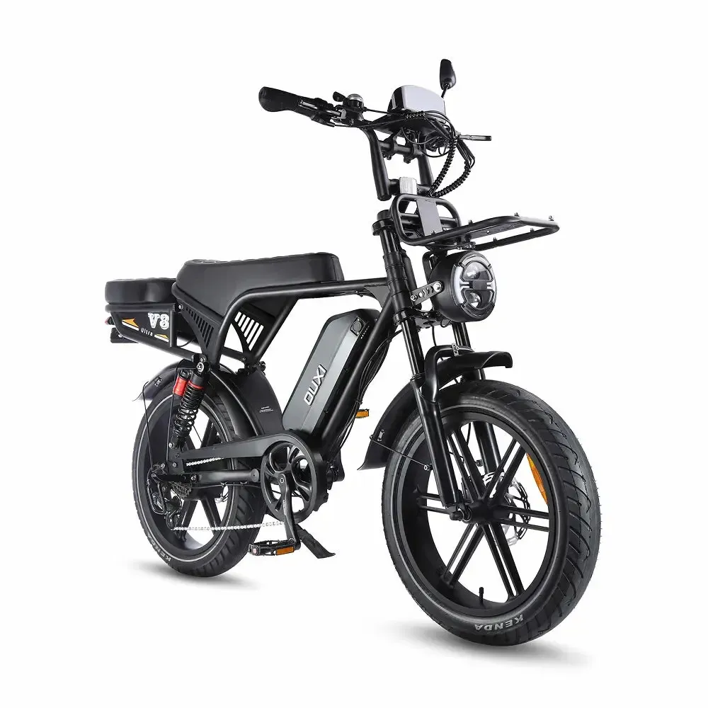 OUXI V8 Ultra Special Edition Zwart fatbike met accessoires - foto 3