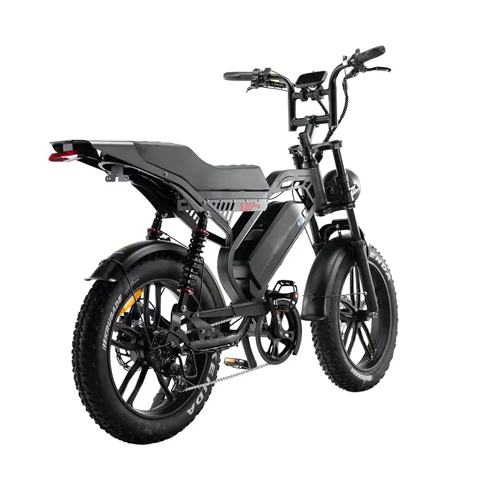 S20 Pro Zwart fatbike - foto 8