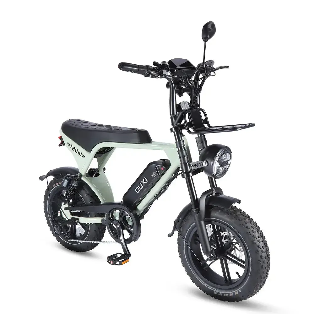 OUXI V8 Ultra Mini Groen fatbike - foto 3