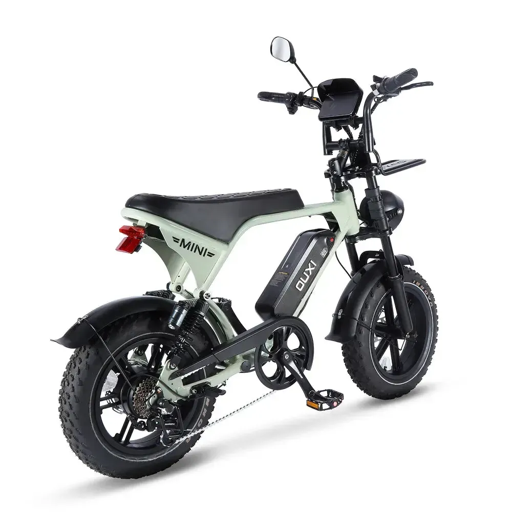 OUXI V8 Ultra Mini Groen fatbike - foto 4