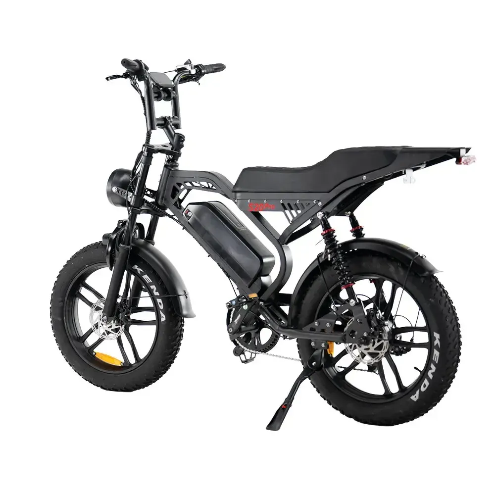 S20 Pro Zwart fatbike - foto 6