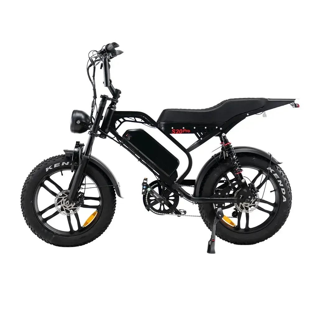 S20 Pro Zwart fatbike - foto 5