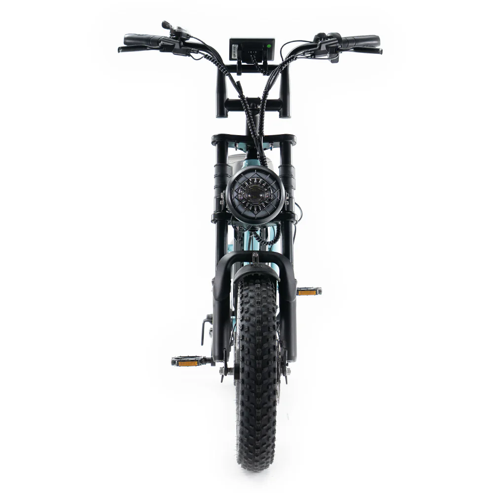 OUXI C80 Mini Lichtblauw fatbike - foto 3