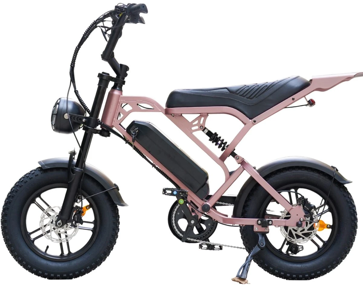 V20 Pro Mini Special Edition Rosé goud fatbike met accessoires - foto 3