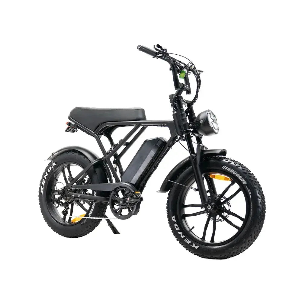 OUXI H9 Zwart fatbike - remmen