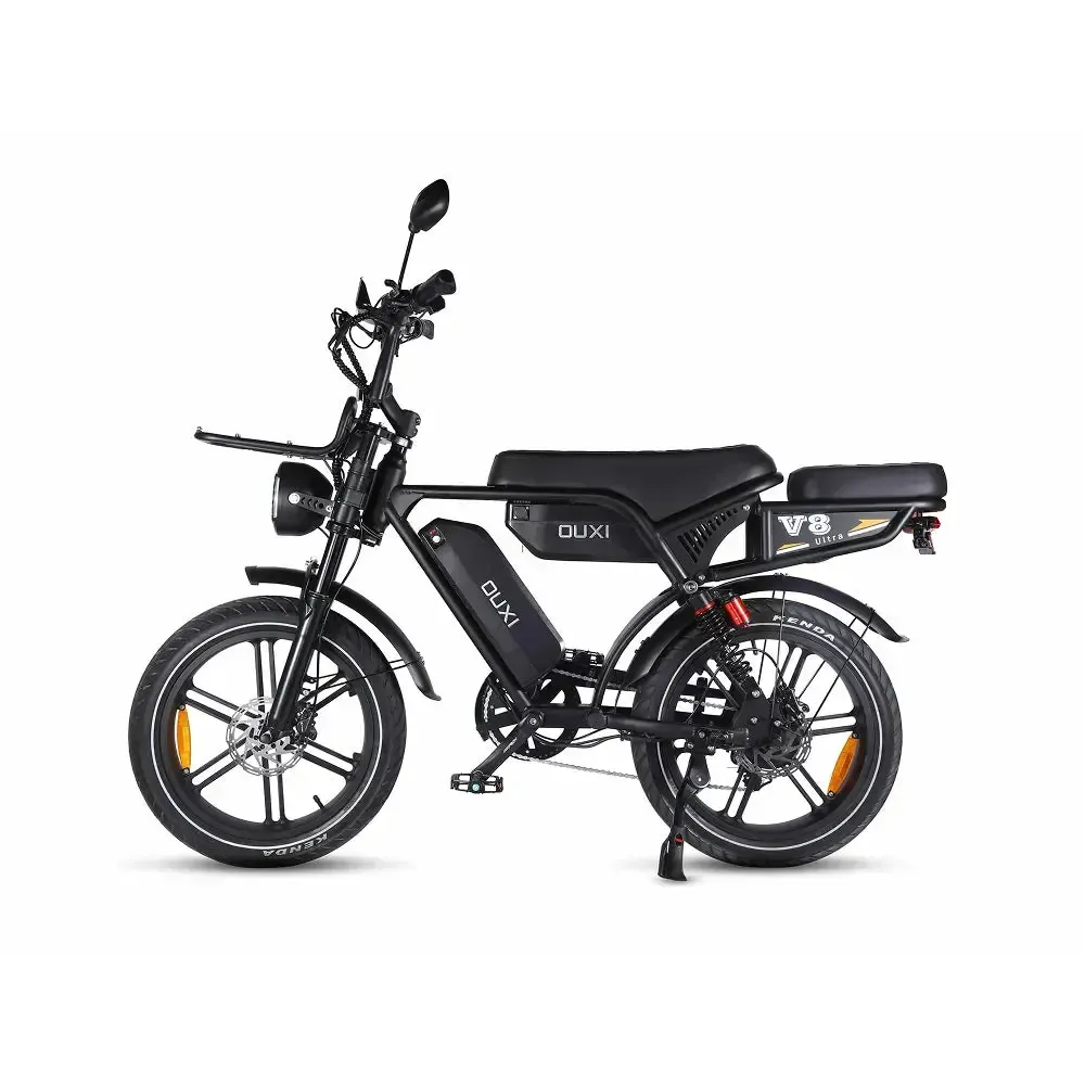 OUXI V8 Ultra Max Special Edition Zwart fatbike met accessoires - foto 2