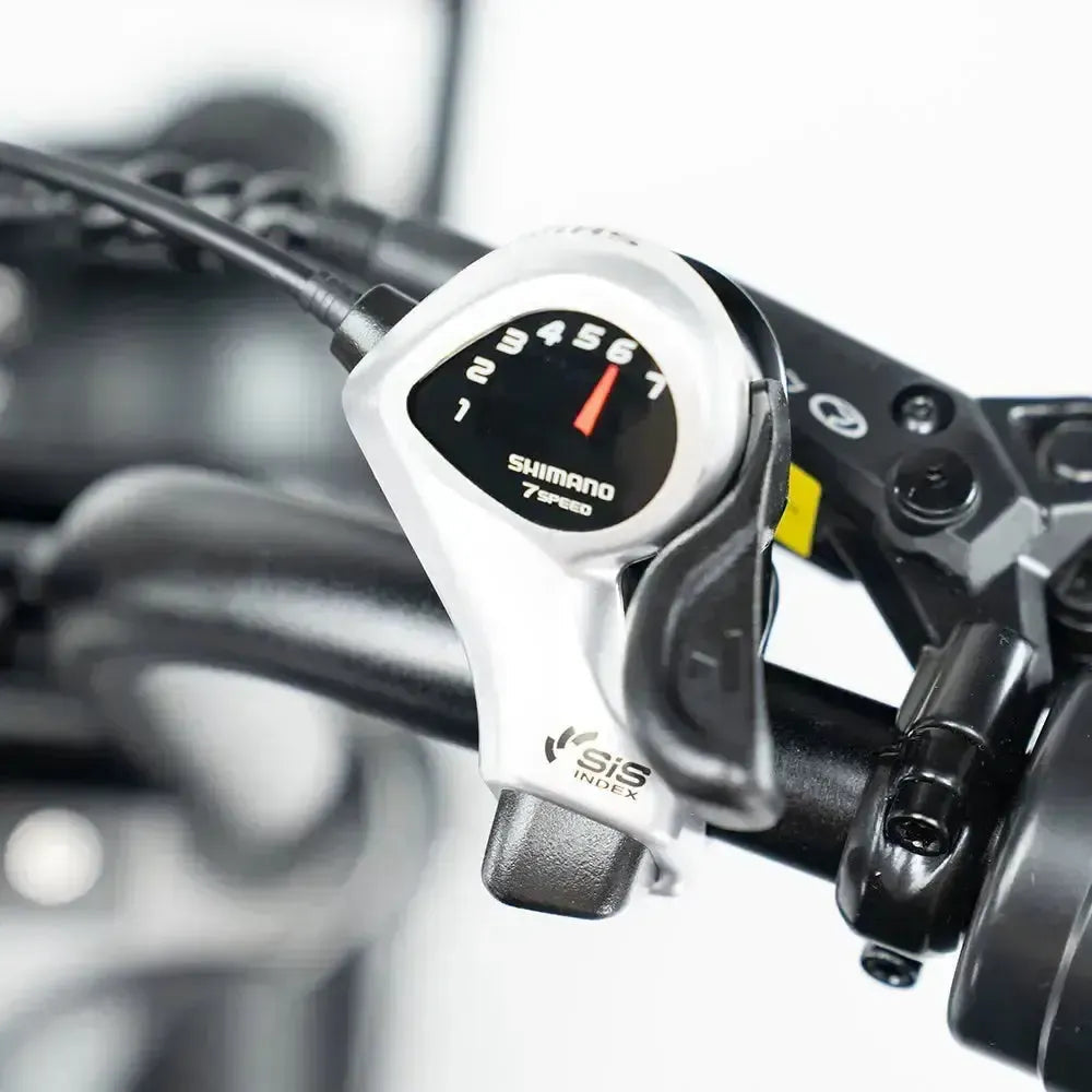 V20 Pro Special Edition Zwart fatbike met accessoires - foto 14