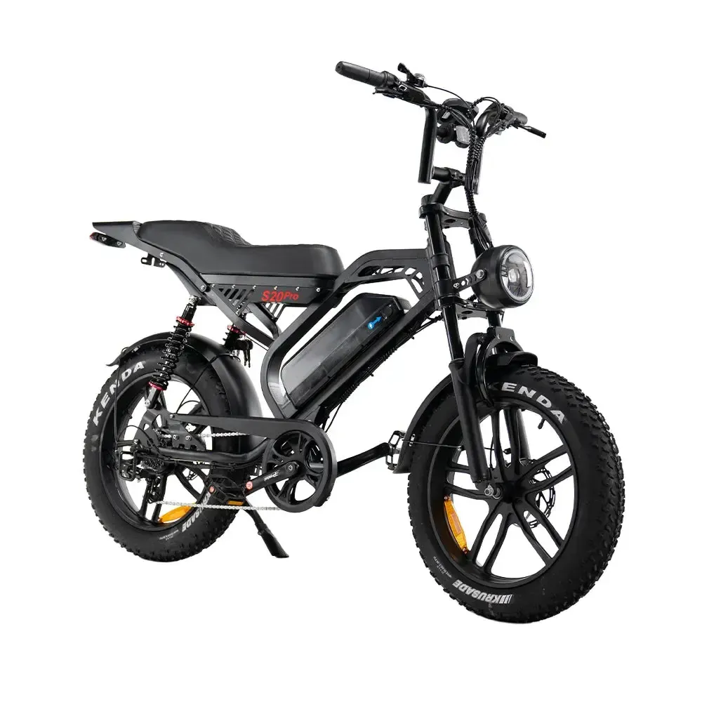 S20 Pro Zwart fatbike - foto 2