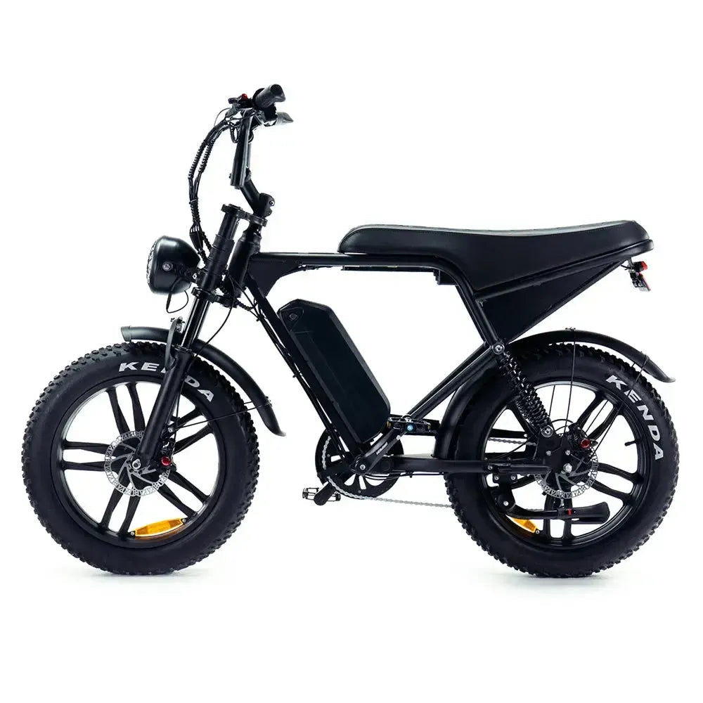 OUXI V8 Pro 24 inch Zwart fatbike - foto 2
