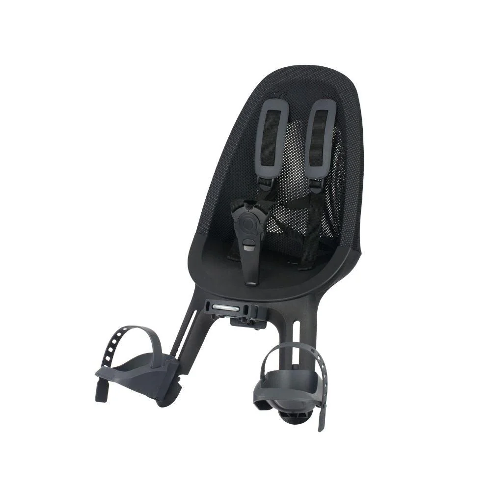 Qibbel kinderzitje voor fatbike Zwart