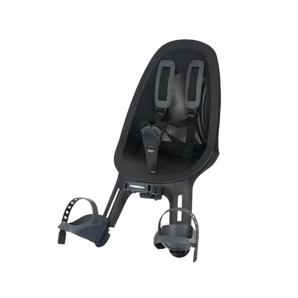Qibbel kinderzitje voor fatbike Zwart